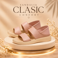SANDALIA CLASIC CONFORT, SUAVIDAD PARA TUS PIES