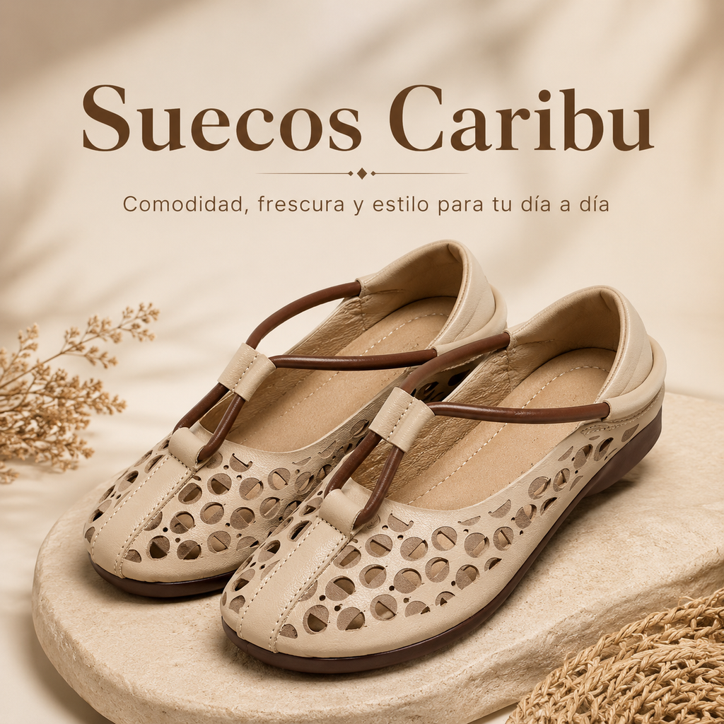 suecos caribu, confort y suavidad para tus pies.